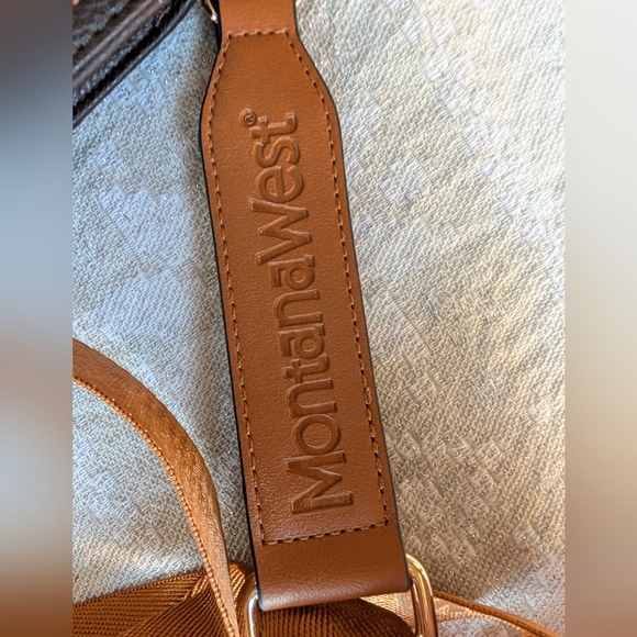 NWOT Montana West Brown Crossbody Bag - Picture 2 of 9